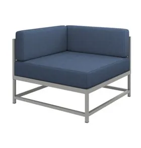 Tropitone Furniture 591610SC Cabana Club Cushion Square Corner Module (17" Seat Height) Tropitone Furniture 591610SC Cabana Club Cushion Square Corner Module (17" Seat Height)