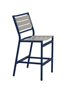 Tropitone Furniture 591429MS-28 Cabana Club Armless Aluminum Slat Bar Stool Tropitone Furniture 591429MS-28 Cabana Club Armless Aluminum Slat Bar Stool