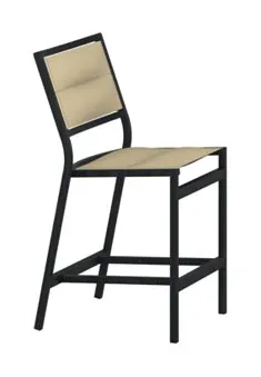 Tropitone Furniture 591429PS-25 Cabana Club Padded Sling Armless Counter Height Stool Tropitone Furniture 591429PS-25 Cabana Club Padded Sling Armless Counter Height Stool