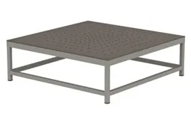 Tropitone Furniture 591634ST Cabana Club Patterned Square Coffee Table Tropitone Furniture 591634ST Cabana Club Patterned Square Coffee Table