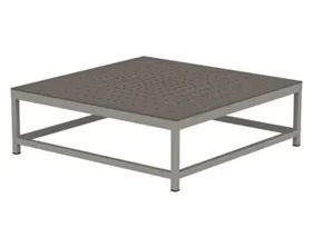 Tropitone Furniture 591634ST Cabana Club Patterned Square Coffee Table Tropitone Furniture 591634ST Cabana Club Patterned Square Coffee Table