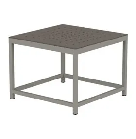Tropitone Furniture 591624ST Cabana Club Patterned Square End Table Tropitone Furniture 591624ST Cabana Club Patterned Square End Table