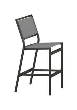 Tropitone Furniture 591429-28 Cabana Club Sling Armless Bar Stool Tropitone Furniture 591429-28 Cabana Club Sling Armless Bar Stool