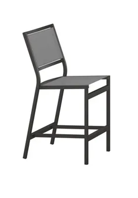Tropitone Furniture 591429-25 Cabana Club Sling Armless Counter Height Stool