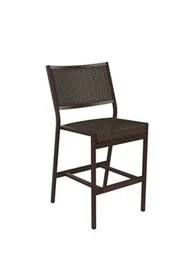Tropitone Furniture 591529WS-28 Cabana Club Woven Armless Bar Stool
