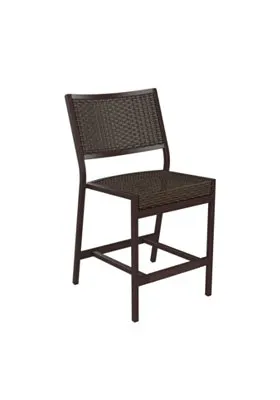Tropitone Furniture 591529WS-25 Cabana Club Woven Armless Counter Height Stool Tropitone Furniture 591529WS-25 Cabana Club Woven Armless Counter Height Stool