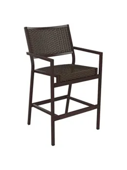 Tropitone Furniture 591526WS Cabana Club Woven Bar Stool Tropitone Furniture 591526WS Cabana Club Woven Bar Stool