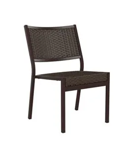 Tropitone Furniture 591528WS Cabana Club Woven Side Chair Tropitone Furniture 591528WS Cabana Club Woven Side Chair