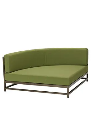 Tropitone Furniture 591050 Cabana Club Cushion Party Lounger Quarter Section w/ Backrest