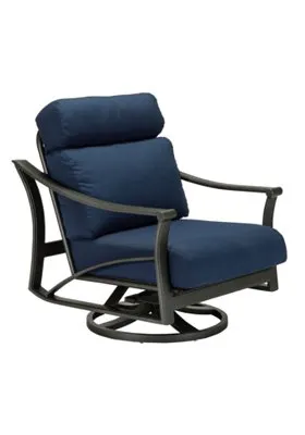 Tropitone Furniture 171325NT Corsica Cushion Swivel Action Lounger
