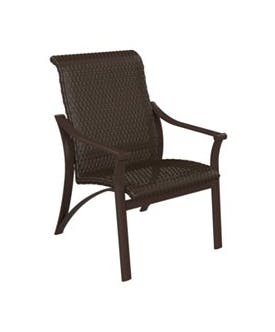 Tropitone Furniture 161537WS Corsica Woven Dining Chair Tropitone Furniture 161537WS Corsica Woven Dining Chair
