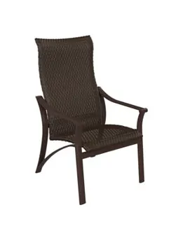Tropitone Furniture 161501WS Corsica Woven High Back Dining Chair Tropitone Furniture 161501WS Corsica Woven High Back Dining Chair