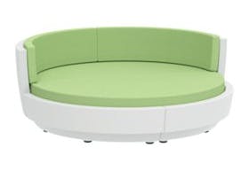 Tropitone Furniture 3A2110FC2B Curve Full Circle 1/2 Back Party Lounger Tropitone Furniture 3A2110FC2B Curve Full Circle 1/2 Back Party Lounger