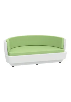 Tropitone Furniture 3A2110HC2B Curve Half Circle 1/2 Back Round Party Lounger