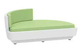 Tropitone Furniture 3A2110HC1B Curve Half Circle 1/4 Back Party Lounger Tropitone Furniture 3A2110HC1B Curve Half Circle 1/4 Back Party Lounger