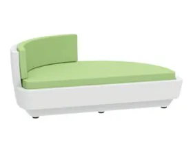Tropitone Furniture 3A2110HC1B Curve Half Circle 1/4 Back Party Lounger Tropitone Furniture 3A2110HC1B Curve Half Circle 1/4 Back Party Lounger