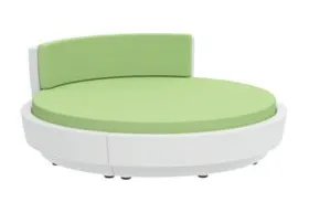 Tropitone Furniture 3A2110FC1B Curve Full Circle, 1/4 Back, Party Lounger Tropitone Furniture 3A2110FC1B Curve Full Circle, 1/4 Back, Party Lounger