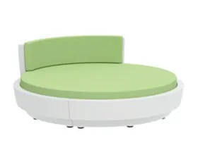 Tropitone Furniture 3A2110FC1B Curve Full Circle, 1/4 Back, Party Lounger Tropitone Furniture 3A2110FC1B Curve Full Circle, 1/4 Back, Party Lounger