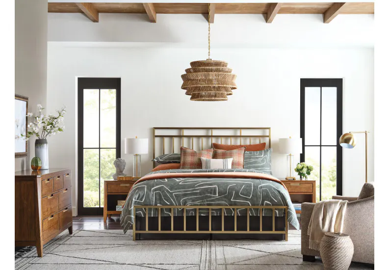 Kincaid Furniture 430-1519P Aspire Queen Metal Bed Complete Kincaid Furniture 430-1519P Aspire Queen Metal Bed Complete