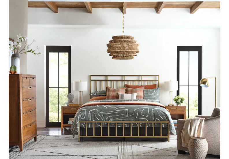 Kincaid Furniture 430-1521P Aspire King Metal Bed Complete Kincaid Furniture 430-1521P Aspire King Metal Bed Complete