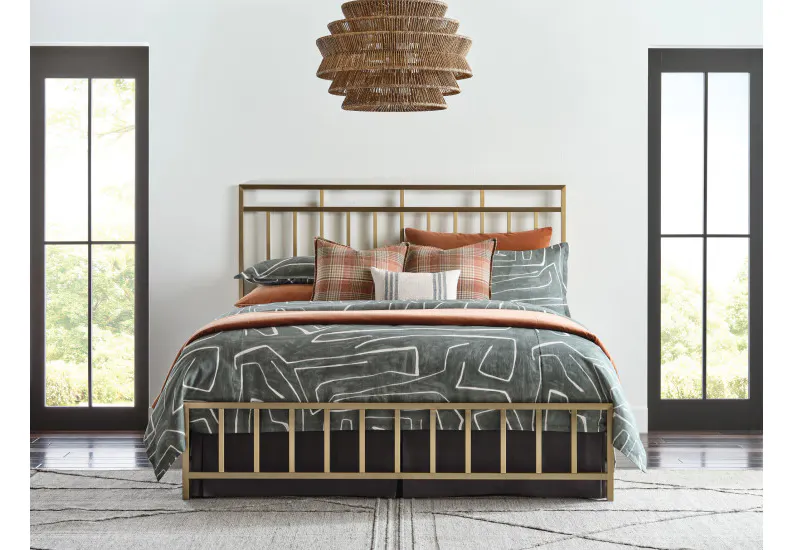 Kincaid Furniture 430-1519P Aspire Queen Metal Bed Complete Kincaid Furniture 430-1519P Aspire Queen Metal Bed Complete