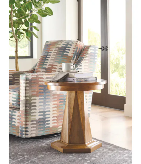 Kincaid Furniture 430-917 Aspire Array Round Chairside Table Kincaid Furniture 430-917 Aspire Array Round Chairside Table