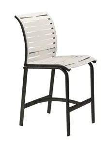 Tropitone Furniture 471429RB-28 Elance EZ SPAN Armless Bar Stool Ribbon Segment Tropitone Furniture 471429RB-28 Elance EZ SPAN Armless Bar Stool Ribbon Segment