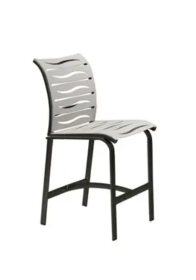 Tropitone Furniture 471429WV-28 Elance EZ SPAN Armless Bar Stool Wave Segment