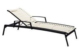 Tropitone Furniture 471433RB Elance EZ SPAN Ribbon Segment Chaise Lounge Tropitone Furniture 471433RB Elance EZ SPAN Ribbon Segment Chaise Lounge