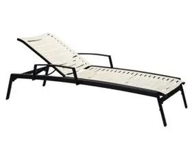Tropitone Furniture 471433RB Elance EZ SPAN Ribbon Segment Chaise Lounge Tropitone Furniture 471433RB Elance EZ SPAN Ribbon Segment Chaise Lounge
