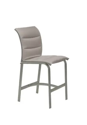 Tropitone Furniture 461429PS-28 Elance Padded Sling Armless Stationary Bar Stool