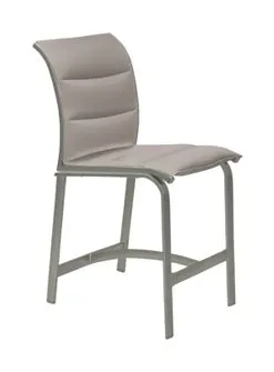 Tropitone Furniture 461429PS-25 Elance Padded Sling Armless Counter Height Stool Tropitone Furniture 461429PS-25 Elance Padded Sling Armless Counter Height Stool