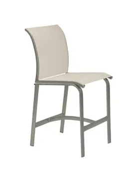 Tropitone Furniture 461429-28 Elance Relaxed Sling Armless Stationary Bar Stool Tropitone Furniture 461429-28 Elance Relaxed Sling Armless Stationary Bar Stool