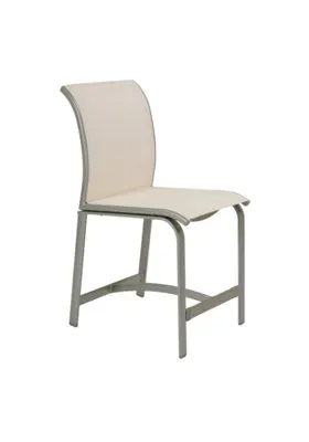 Tropitone Furniture 461429-25 Elance Relaxed Sling Armless Counter Height Stool