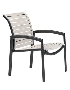 Tropitone Furniture 471124RB Elance EZ SPAN Dining Chair Ribbon Segment Tropitone Furniture 471124RB Elance EZ SPAN Dining Chair Ribbon Segment
