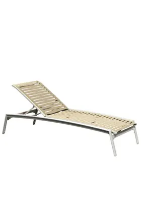 Tropitone Furniture 471132RB Elance EZ SPAN Ribbon Segment Chaise Lounge Armless