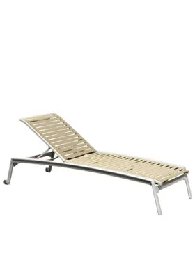 Tropitone Furniture 471132RBW Elance EZ SPAN Ribbon Segment Chaise Lounge Armless