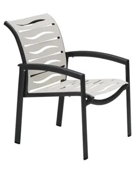 Tropitone Furniture 471124WV Elance EZ SPAN Dining Chair Wave Segment Tropitone Furniture 471124WV Elance EZ SPAN Dining Chair Wave Segment