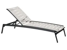Tropitone Furniture 471132WV Elance EZ SPAN Wave Segment Chaise Lounge Armless Tropitone Furniture 471132WV Elance EZ SPAN Wave Segment Chaise Lounge Armless
