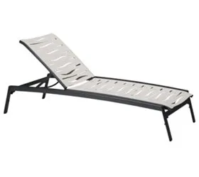 Tropitone Furniture 471132WV Elance EZ SPAN Wave Segment Chaise Lounge Armless Tropitone Furniture 471132WV Elance EZ SPAN Wave Segment Chaise Lounge Armless