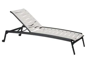 Tropitone Furniture 471132WVW Elance EZ SPAN Wave Segment Chaise Lounge Armless Tropitone Furniture 471132WVW Elance EZ SPAN Wave Segment Chaise Lounge Armless