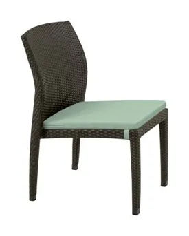 Tropitone Furniture 36162805 Evo Woven Side Chair with Seat Pad Tropitone Furniture 36162805 Evo Woven Side Chair with Seat Pad