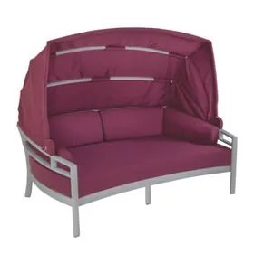 Tropitone Furniture 901650SD KOR Cushion Lounge with Shade Tropitone Furniture 901650SD KOR Cushion Lounge with Shade