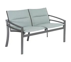 Tropitone Furniture 891814PS KOR Padded Sling Loveseat Tropitone Furniture 891814PS KOR Padded Sling Loveseat