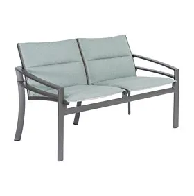 Tropitone Furniture 891814PS KOR Padded Sling Loveseat Tropitone Furniture 891814PS KOR Padded Sling Loveseat