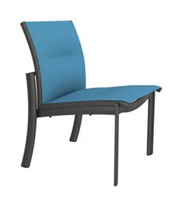 Tropitone Furniture 891528PS KOR Padded Sling Side Chair Tropitone Furniture 891528PS KOR Padded Sling Side Chair