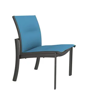 Tropitone Furniture 891528PS KOR Padded Sling Side Chair Tropitone Furniture 891528PS KOR Padded Sling Side Chair