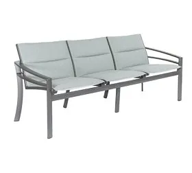 Tropitone Furniture 891821PS KOR Padded Sling Sofa Tropitone Furniture 891821PS KOR Padded Sling Sofa