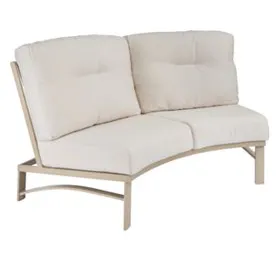 Tropitone Furniture 391810CC2 Kenzo Armless Crescent Love Seat Tropitone Furniture 391810CC2 Kenzo Armless Crescent Love Seat