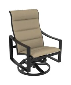 Tropitone Furniture 381525NTPS Kenzo Padded Sling Swivel Action Lounger Tropitone Furniture 381525NTPS Kenzo Padded Sling Swivel Action Lounger